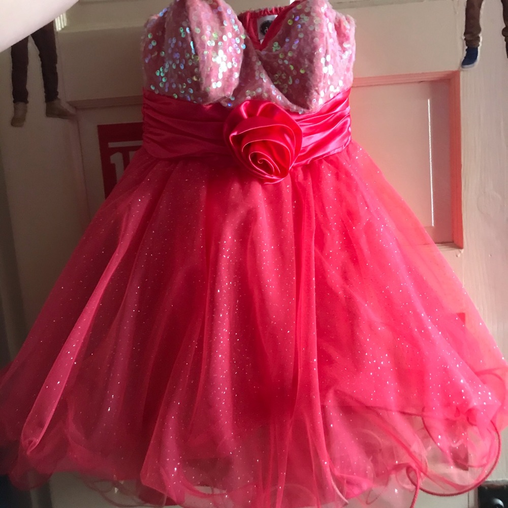 Sparkling Pink Dress